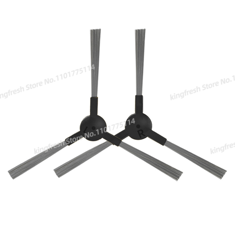 Fit For ( Kabum Smart 100 KBSF007, Nedis WIFIVCR001CBK, Nedis WIFIVCB01 ) Vacuum Parts Side Brush FIlter Mop Cloth Rubber Strip