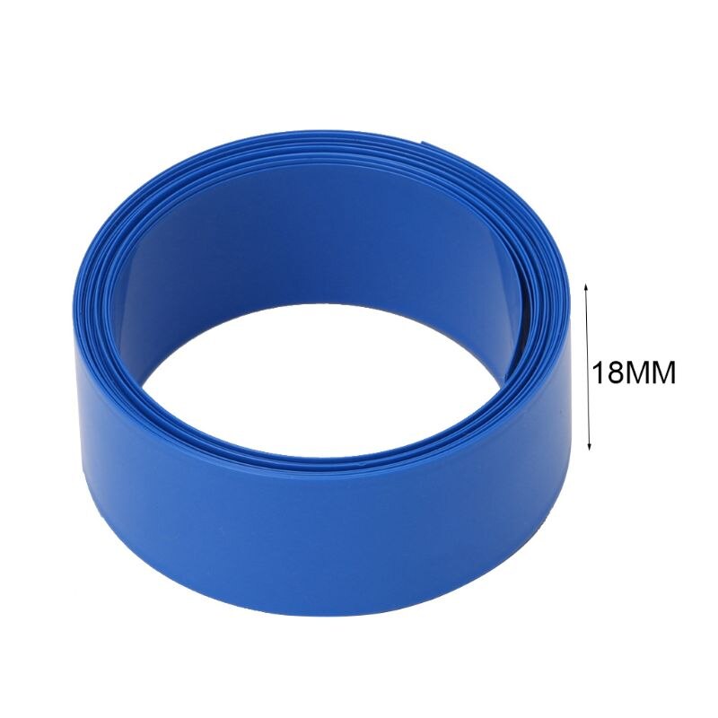 Lithium Lithium Battery Heat Shrink Tube Li-ion Wrap Skin 14500 18650 26650 PVC Shrinkable Tubing Film Tape Sleeves Electrical
