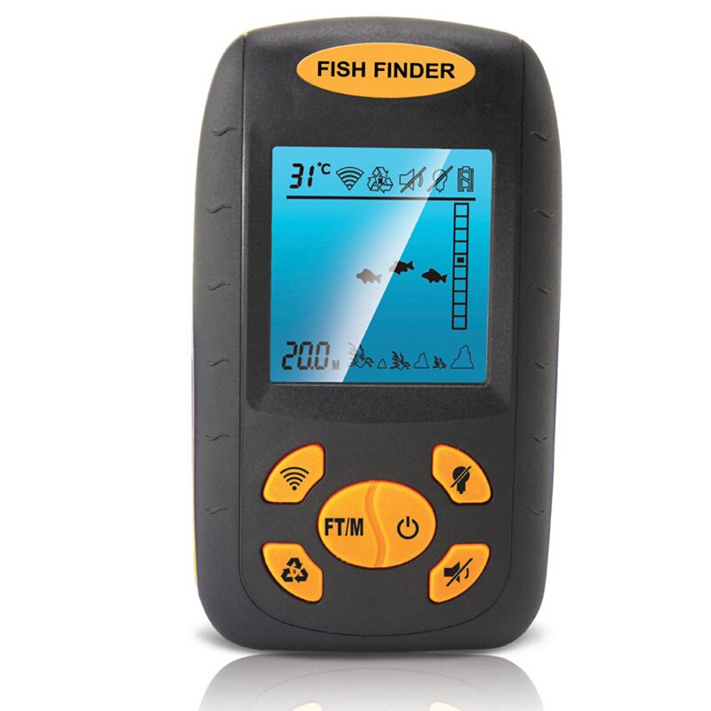 Localisation des poissons détecteur de poisson sonar sans fil détecteur de poisson poisson poisson portable détecteur de poisson plus profond surveillance de la glace