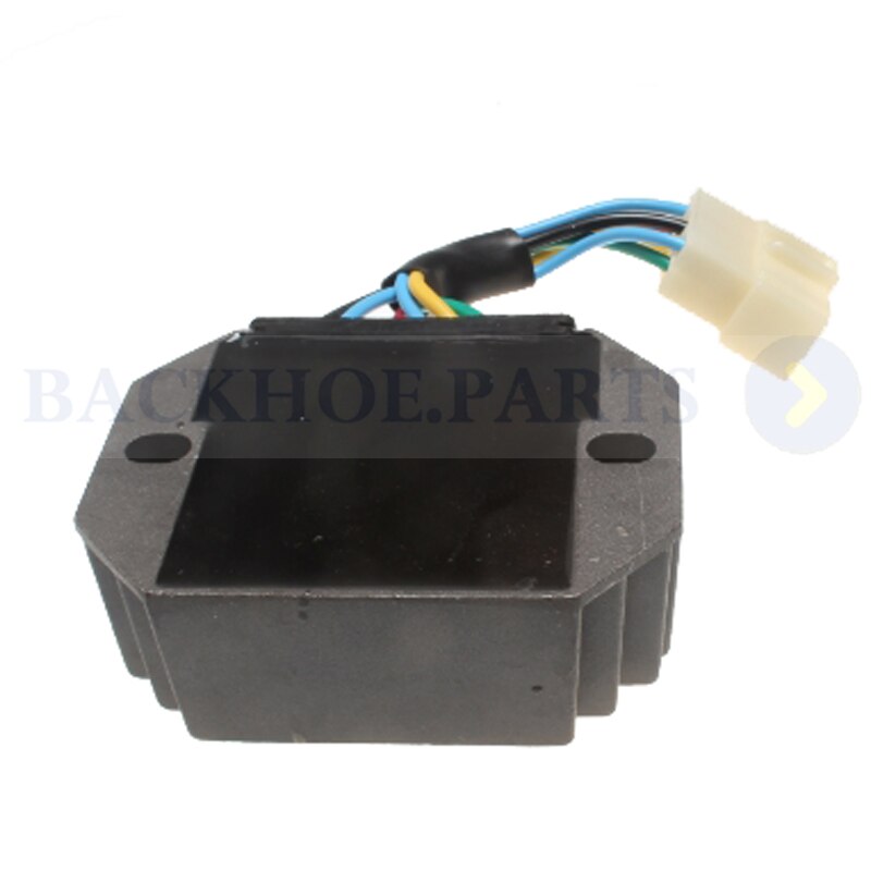Regulador rectificador de voltaje de 12V, 6 cables, 15531-64601 para Tractor Kubota B1550 B1700 B2100 B2320 B2400 B2650 B3030 B3200 B3350