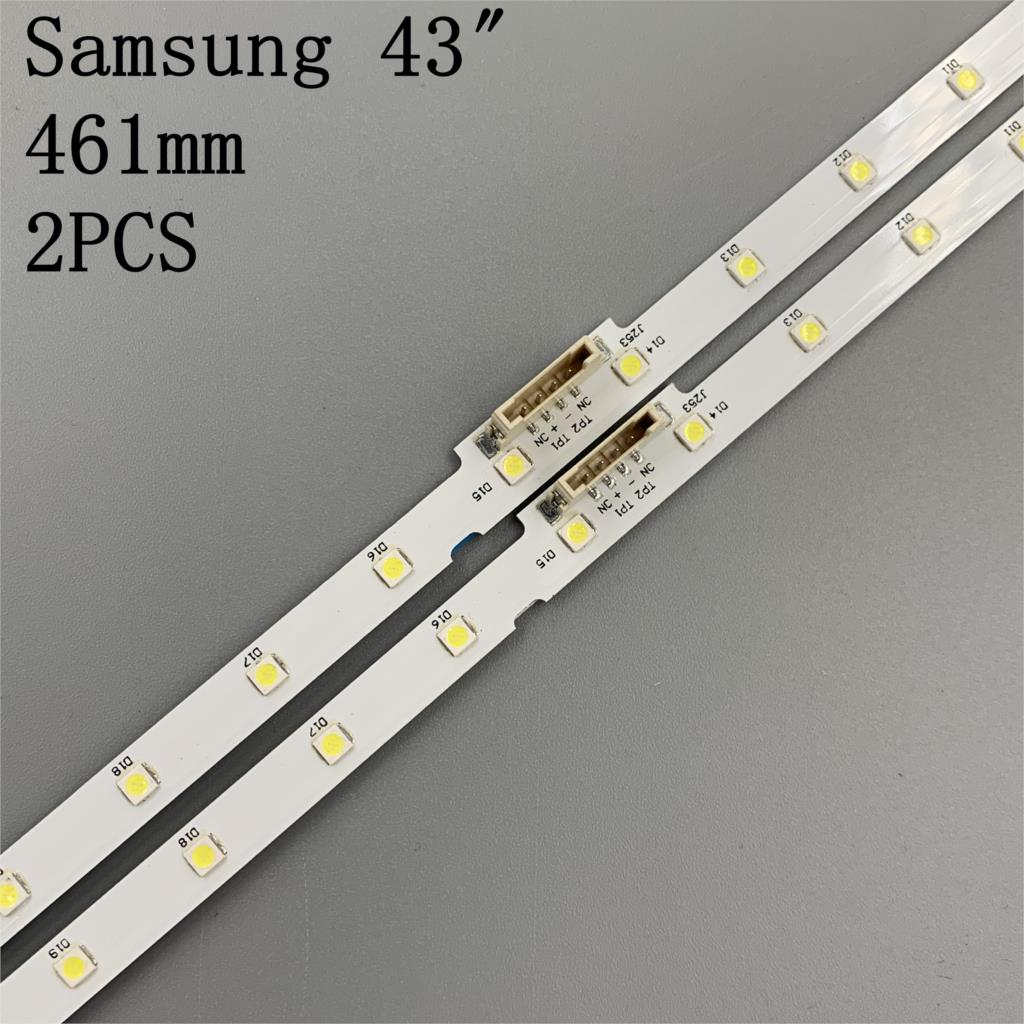 2 PCS/lot LED backlight strip for Samsung UN43NU7100 UE43NU7100U AOT_43_NU7100F UE43NU7120U UE43NU7170U BN96-45954A UE43NU7100