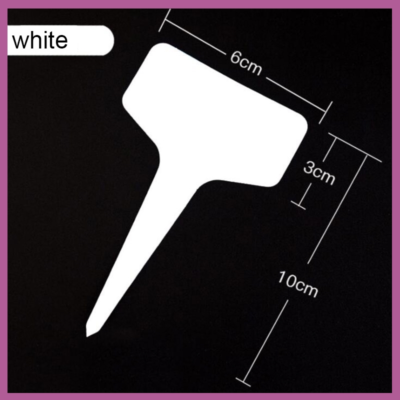 25/50/100 szt. Etykiety PVC robić oznaczania roślin w szklarniach, plastikowe znaczniki robić doniczek, wodoodporne znaczniki robić oznaczania ziół, narzędzia i akcesoria ogrodnicze B2
