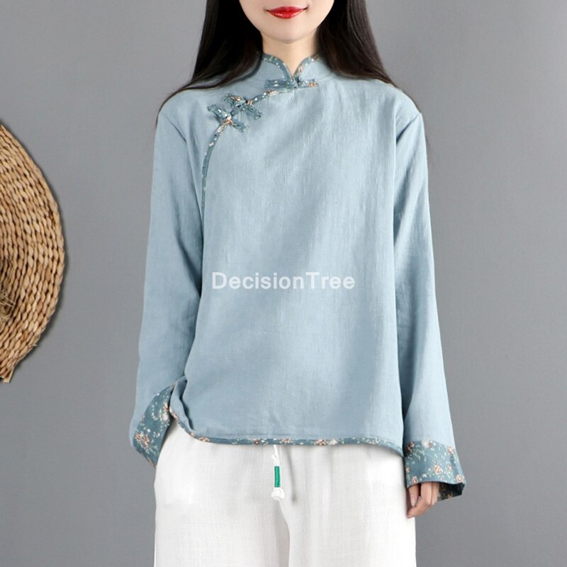 woman's chinese traditional blouse shirt ancient chinese cheongsam qipao blouse tops chinese style cheongsam blouse