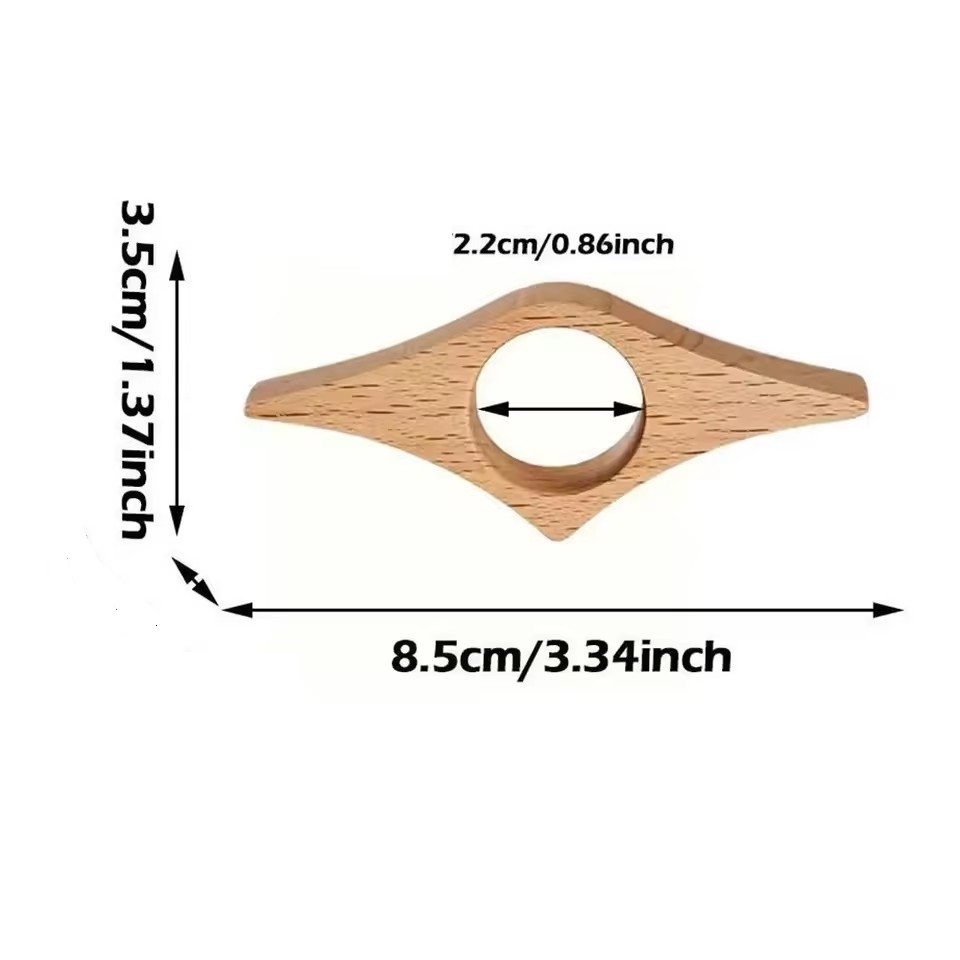 Wooden Thumb Bookmark for One-Hand Reading | Page Holder & Book Support | DIY Reading Aid Tool for Book Lovers
