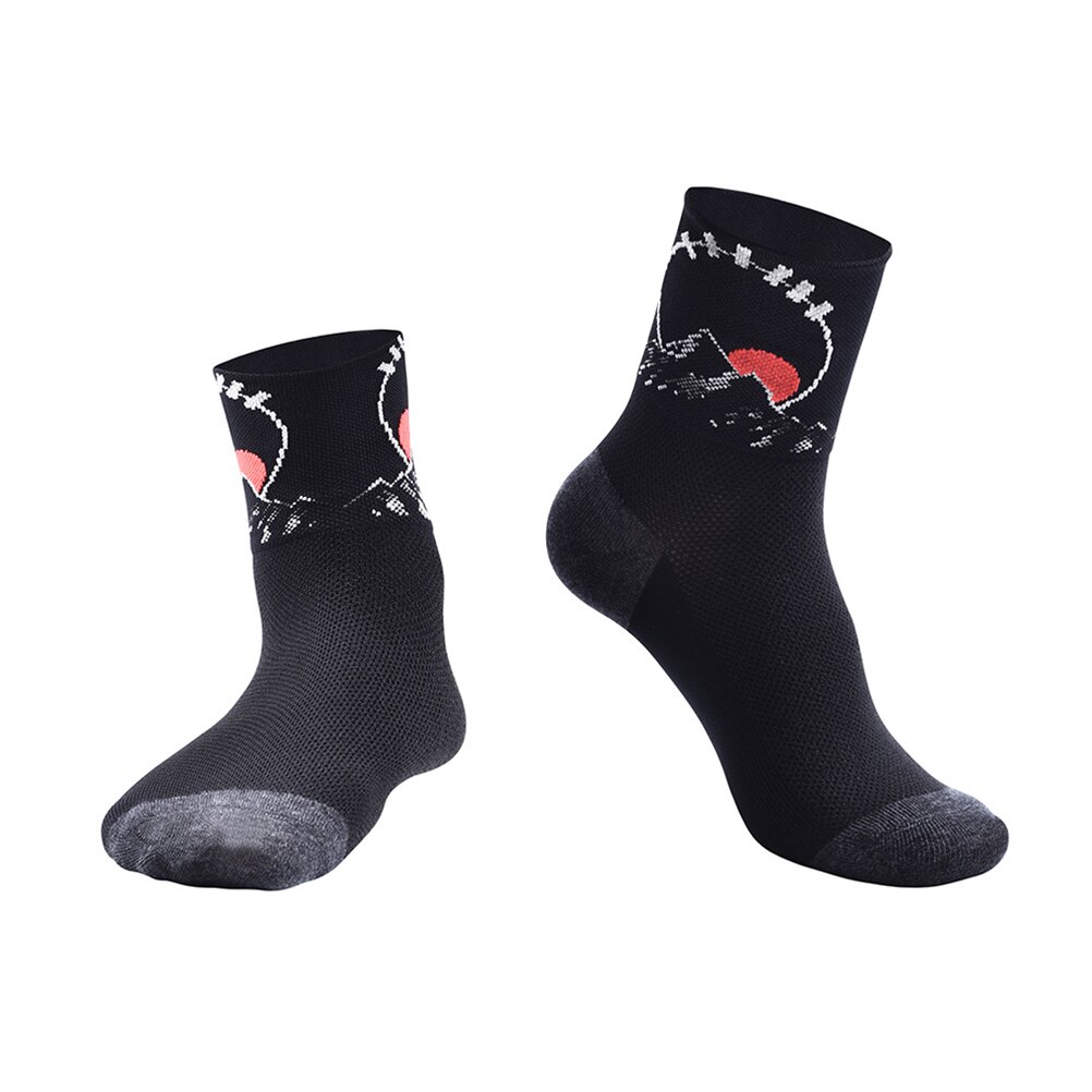 1 par bløde åndbare sokker svedabsorptionsstrømper sportsfitnessstrømper terry-loop strømpestørrelse l / xl sort