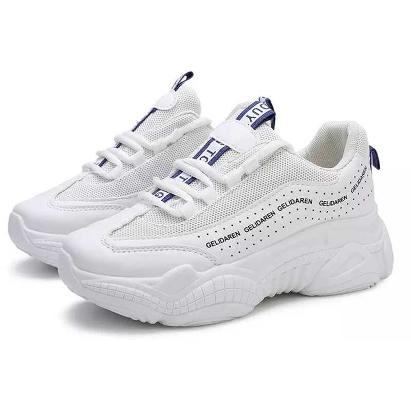 Women Toning Shoes Height Increasing Fitness Swing Shoes Female Platform Breathable Slimming Shoes Sports Sneakers