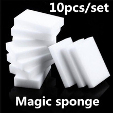 10 stks/partij White Magic Sponge Eraser Melamine Cleaner, multi-functionele Cleaning 100x60x20mm