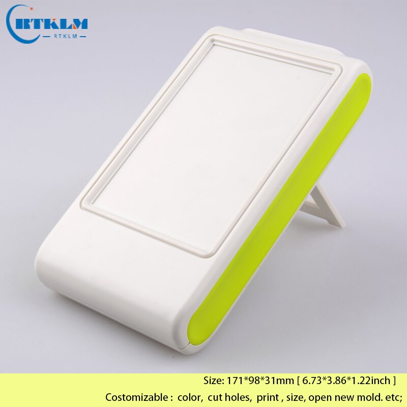 Handheld Plastic Doos Voor Elektronische Project Junction Box Abs Plastic Behuizing 3 Kleuren Diy Voeding Project Box 171*98*31Mm: BMC70007-A4