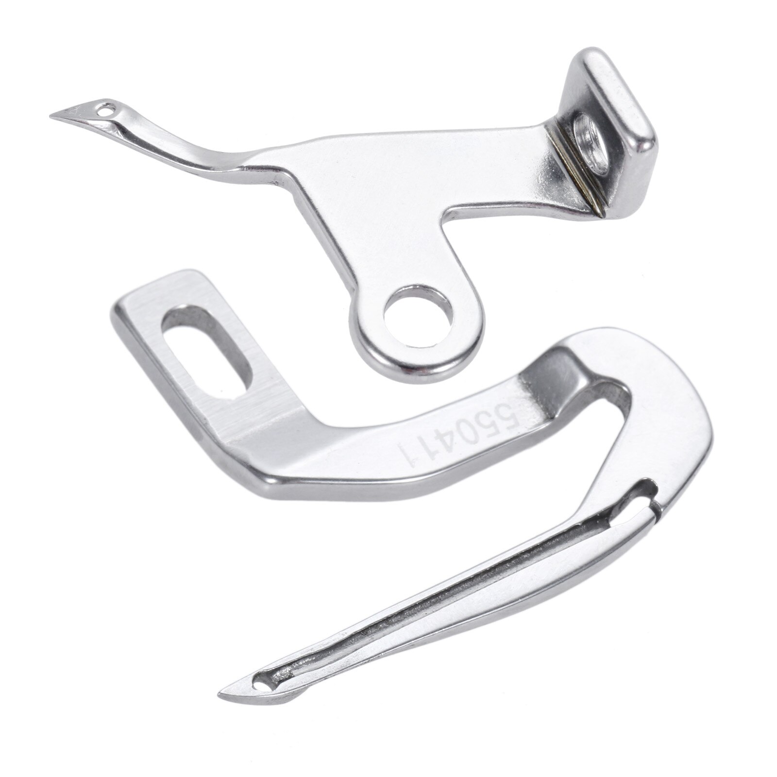 Hicello Sewing Machine Looper Upper&amp;Lower Curved Needle Bending Part 550568/550411 fit for Singer/Consew/Pfaff/Hobbylock Sergers