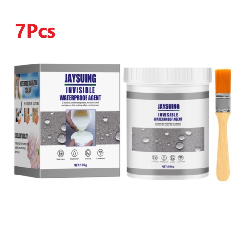 Mastic imperméable Anti-fuite, Nano colle pour réparation de toit cassé, Agent de réparation, outils de réparation: Boxed 7set