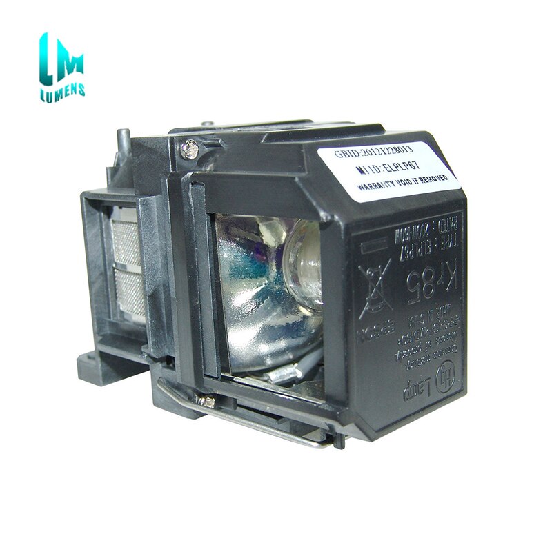 Projector Lamp ELP67 V13H010L67 For-Epson EB-X02 EB-S02 EB-W02 EB-W12 EB-X12 EB-S12 S12 EB-X11 EB-X14 EB-W16 9 Years Store