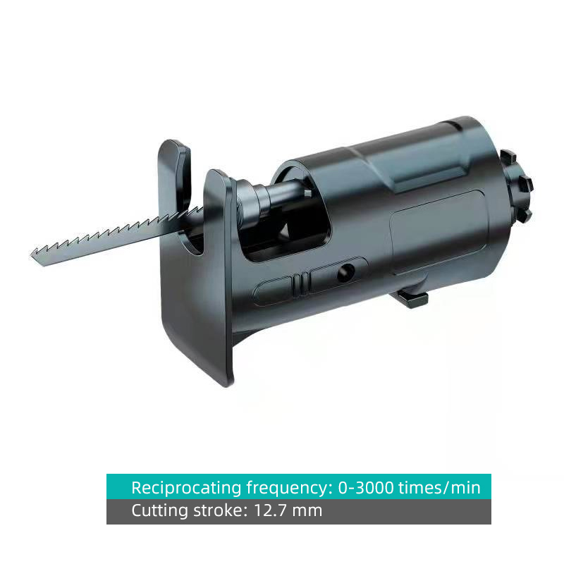 Brushless Multitool Electric Screwdriver Multifunctional Tool Set Electric Drill Reciprocating Saw Tool For Makita No Battery: black