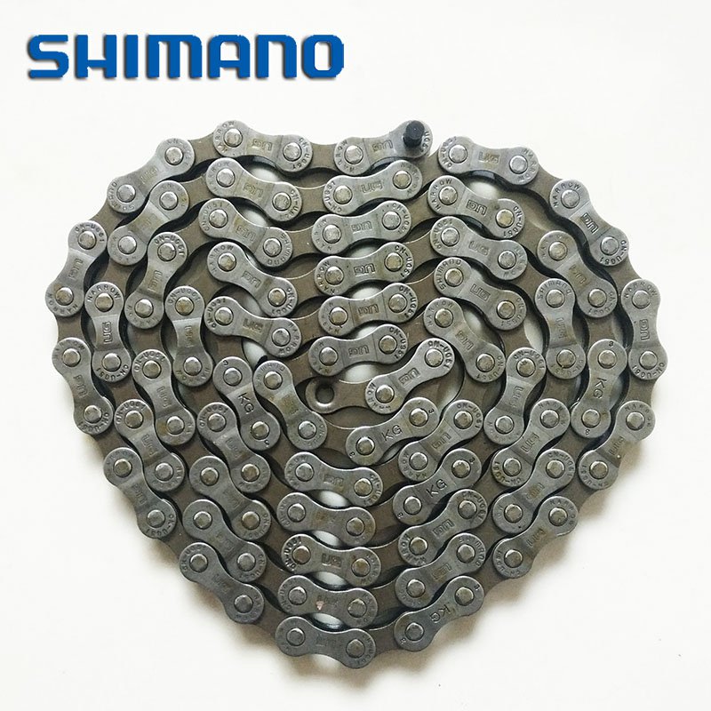 Shimano UG51/HG50 Fixie Bike Chain 1/2 "X 3/32" Grijs 6 S 7 S 8 S Fiets kettingen