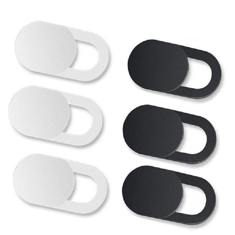 WebCam cubierta obturador imán deslizante plástico para iPhone Web Laptop PC Tablet iPad Cámara teléfono móvil pegatina de privacidad