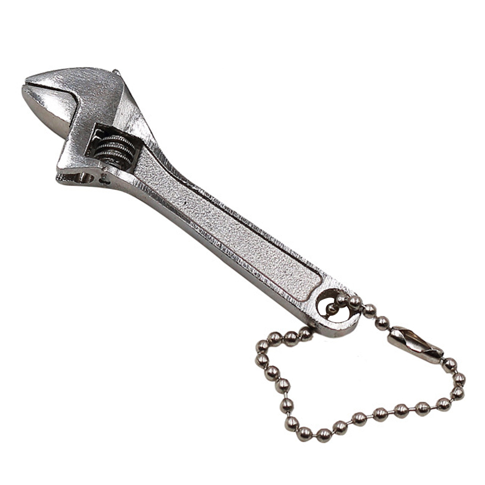 Multifunction Mini Wrench Quick Metal Repair Portable Hand Tool Jaw Spanner High Strength With Chain Universal Adjustable Wrench