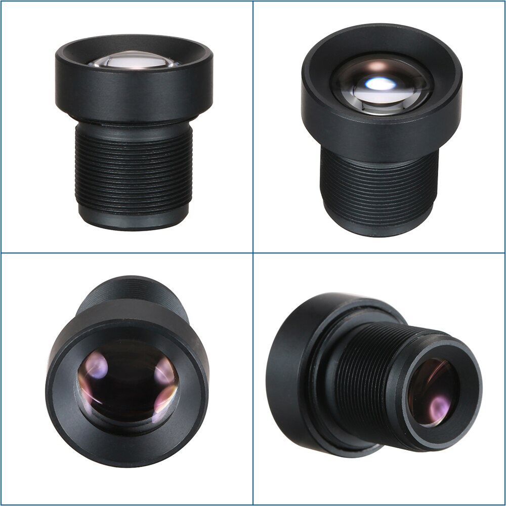 1/3" 25mm Lens CCTV Lens M12 Mount Lens Wide Viewing Angle 12 Degree 2.0 MP Suitable for 1/3" & 1/4" CCTV Security Camer Sensor
