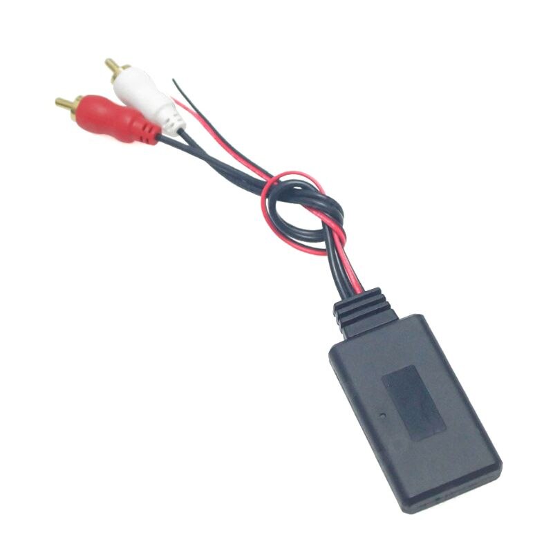 12v yleiskäyttöistä auton bluetooth langaton yhteyssovitin aux vastaanotin moduuli 2 rca kaapeli radiosovitin stereo kuorma auto  c45