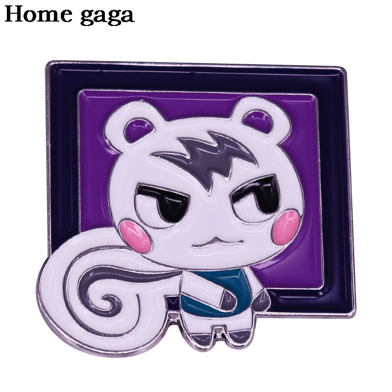 D3466 Homegaga Leuke Dier Emaille Pins Broches Bag Kleding Revers Pin Game Badge Sieraden Voor Vrouwen