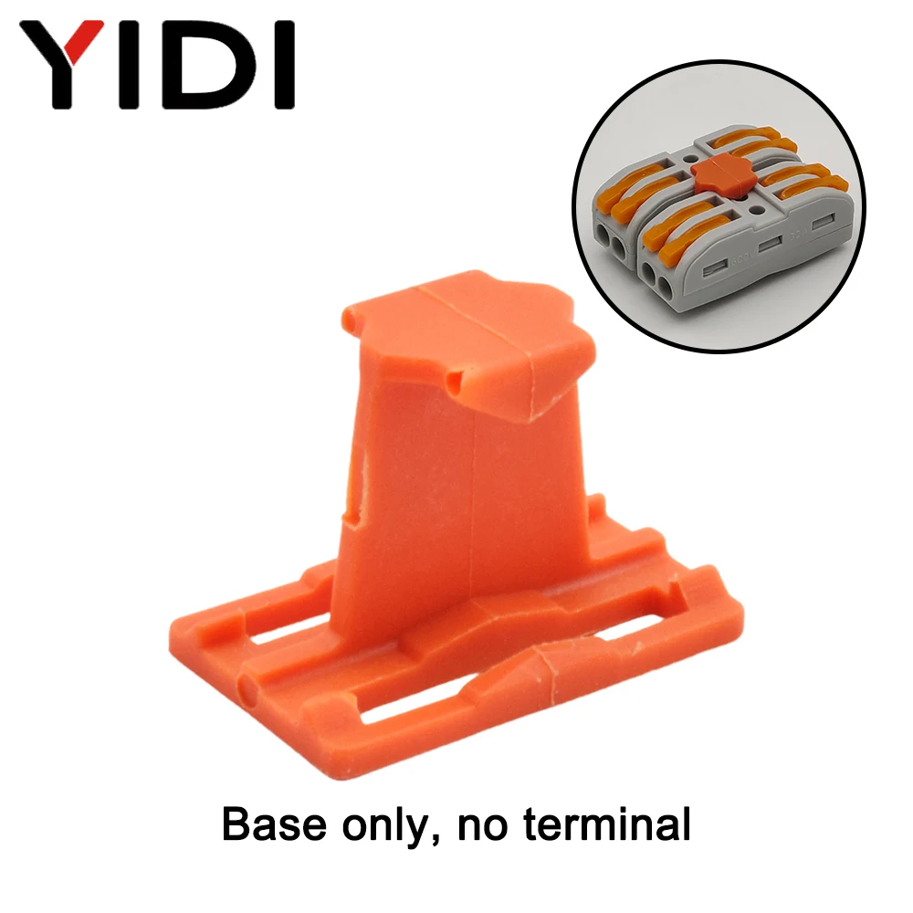 5/10pcs Fast Cable Wire Connector Compact Push In Quick Spring Splicing Multiplex Terminal Block Electrical Connection Conductor