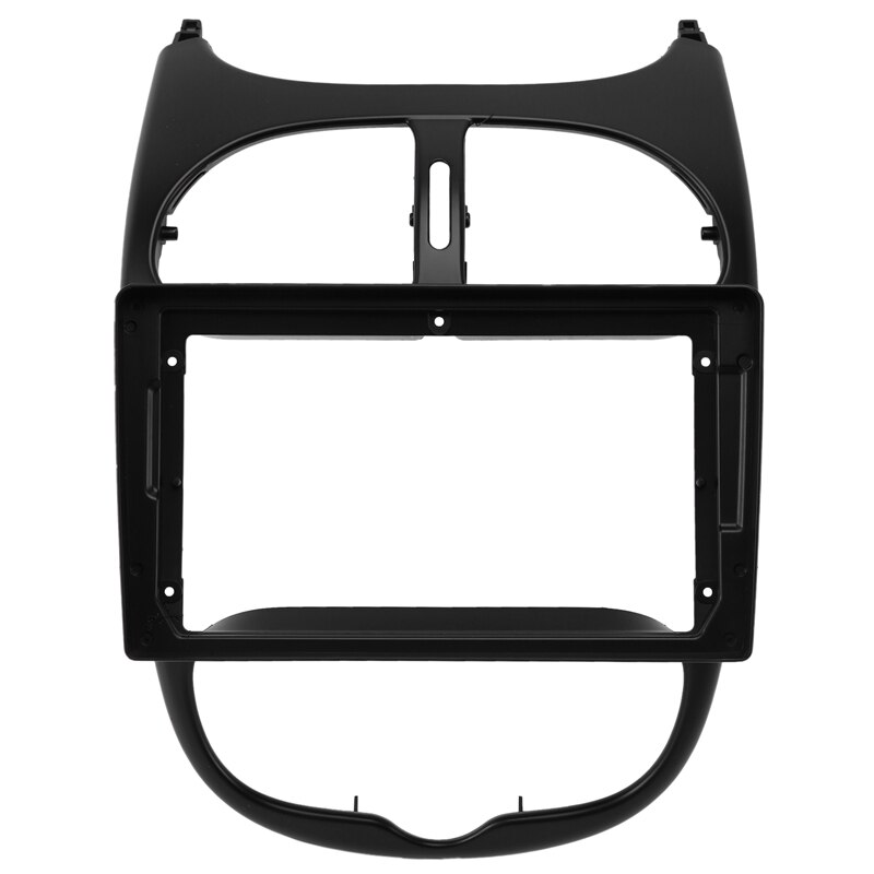 9 pulgadas 2Din del tablero de instrumentos del coche de DVD de Radio Marco de Panel de navegación para Peugeot 206, 2004