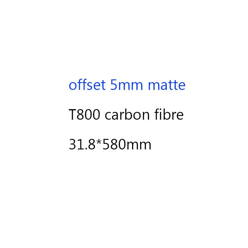 31.8 X 580mm Carbon Fiber Offset Setback Bicycle Seat Post For Brompton Folding Bike 260g Seatpost Load 115kg: offset 5mm matte