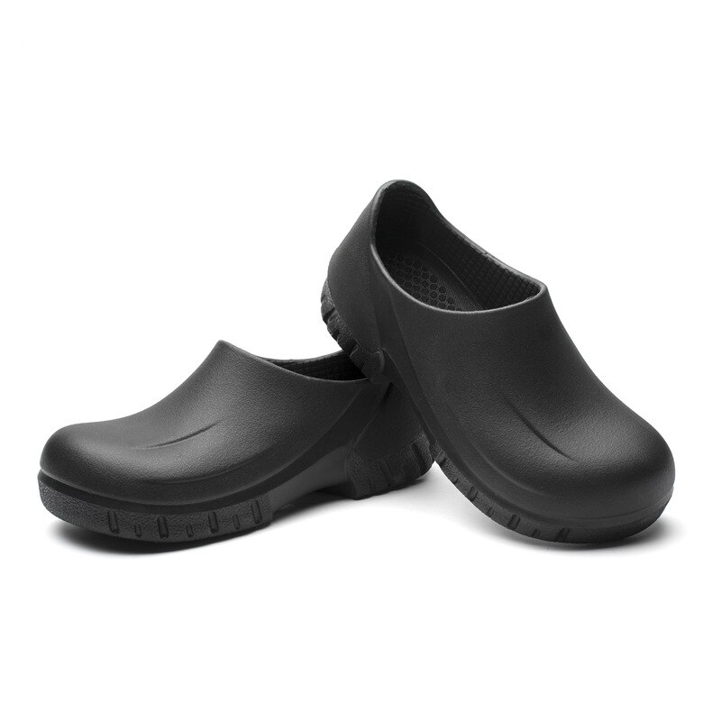 EVA Chef Shoes Non-slip Waterproof Oil-proof Resistant Work Shoes For Hotel The Kitchen Food Factory And Workshop