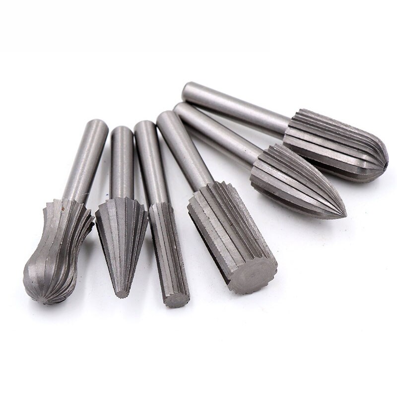 6 * Tungsten Roterende Boren Staal Carbide Bestand Betrouwbare Top
