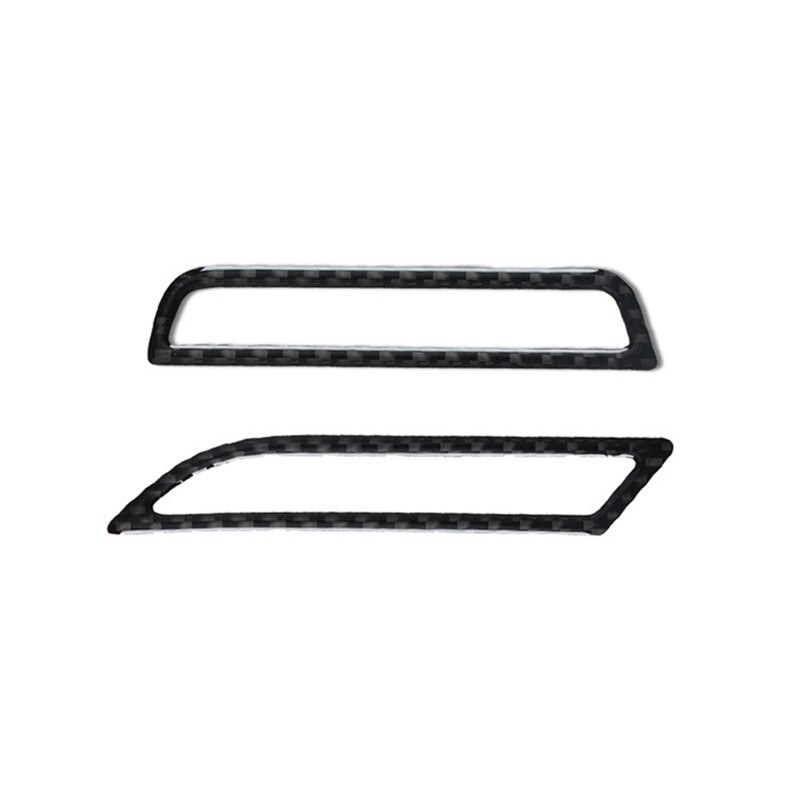 Voor Vw Golf 7 Gti R Gte Gtd Mk7 Carbon Fiber Dashboard Ontluchter Frame Cover Air outlet Sticker Trim Auto Accessoires