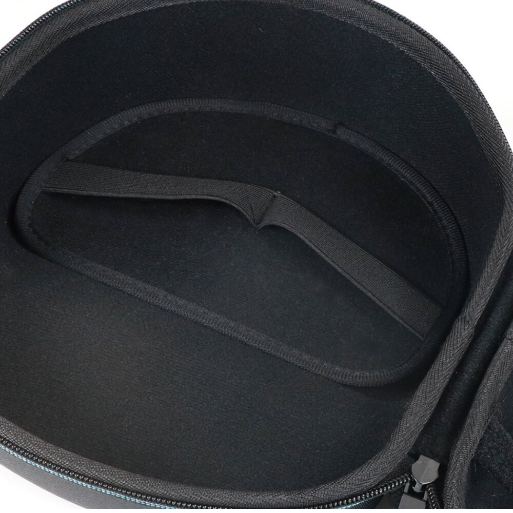 Capa rígida eva para headset gamer com zíper, capa protetora para os controladores oculus quest, saco de armazenamento para jogos, portátil