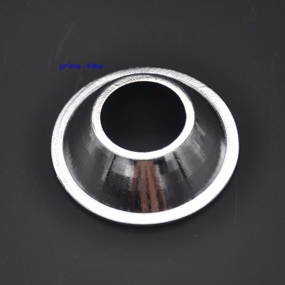 1 Set 44mm Optical Glass LED Lens 60 degree + Round Hole Reflector Collimator + Fixied Bracket 3 in 1 Kit for COB LEDs