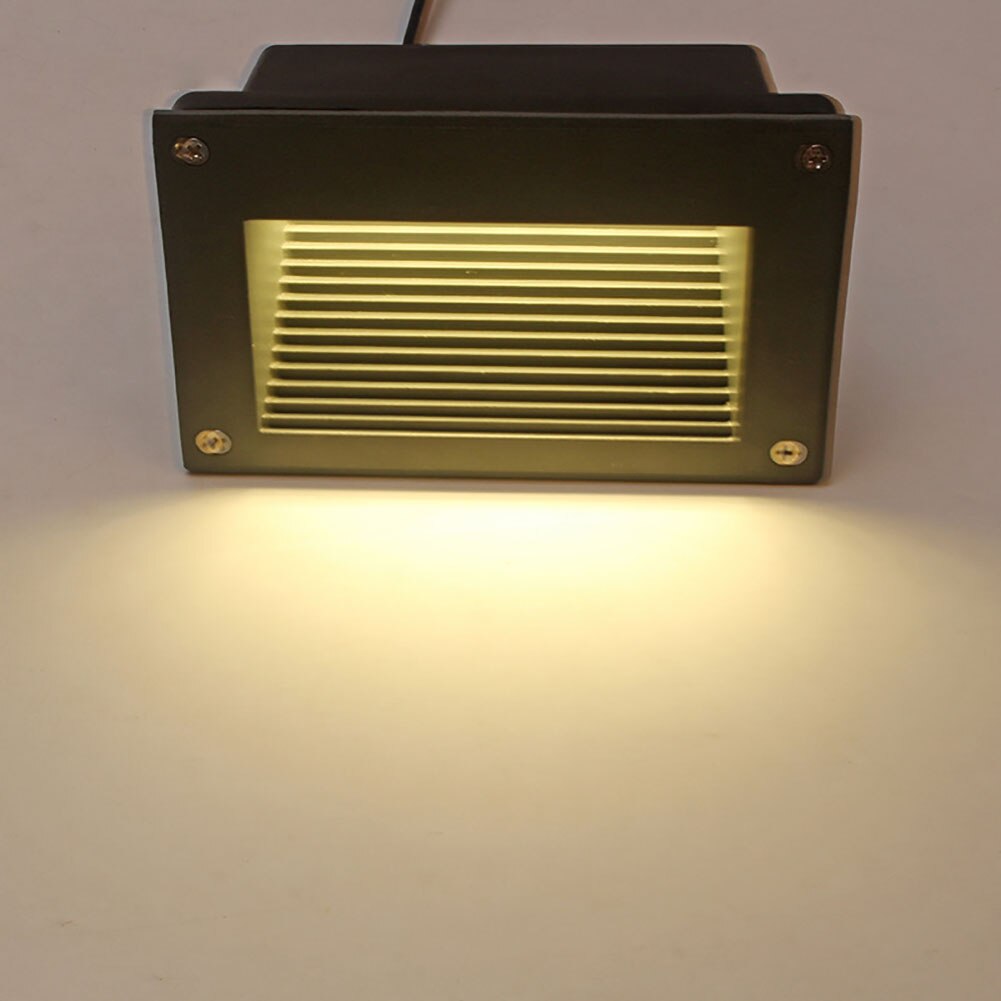 Footlight Step Light Luminous Aluminum Staircase Corner Deck 3W 5W Pathway LED Recessed Floor Outdoor Waterproof Garden Wall