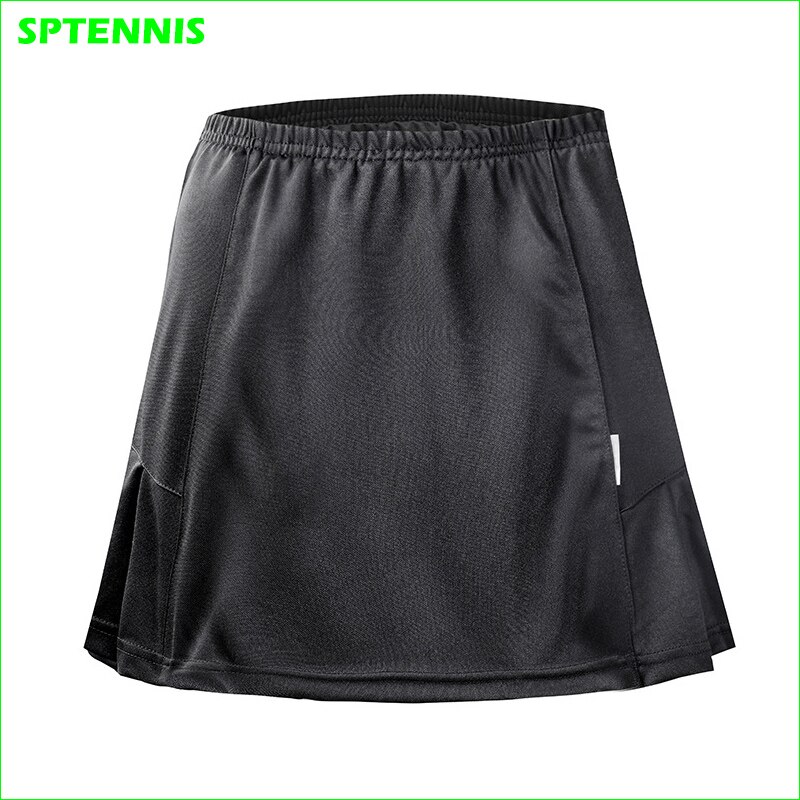 Børn skater tennis nederdel skole nederdel med indershorts voksen sport træning badminton nederdel til pige kvinder  xs 3xl