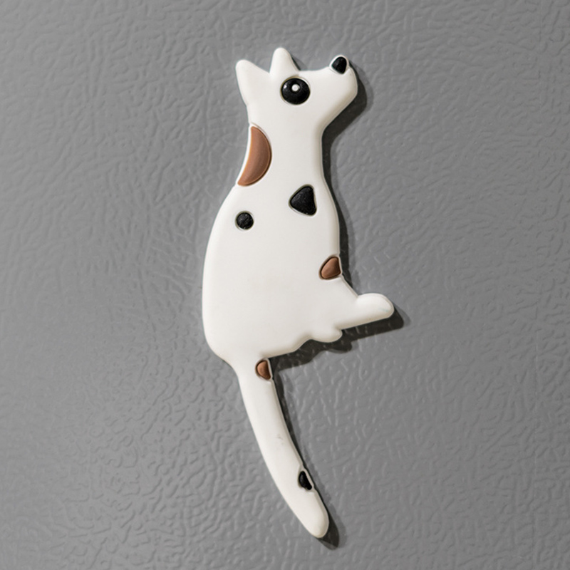 Imanes de nevera con dibujos de animales para cocina, gancho fuerte magnético de PVC, con forma de cadena, cola flexible, almacenamiento, 1 unidad: B