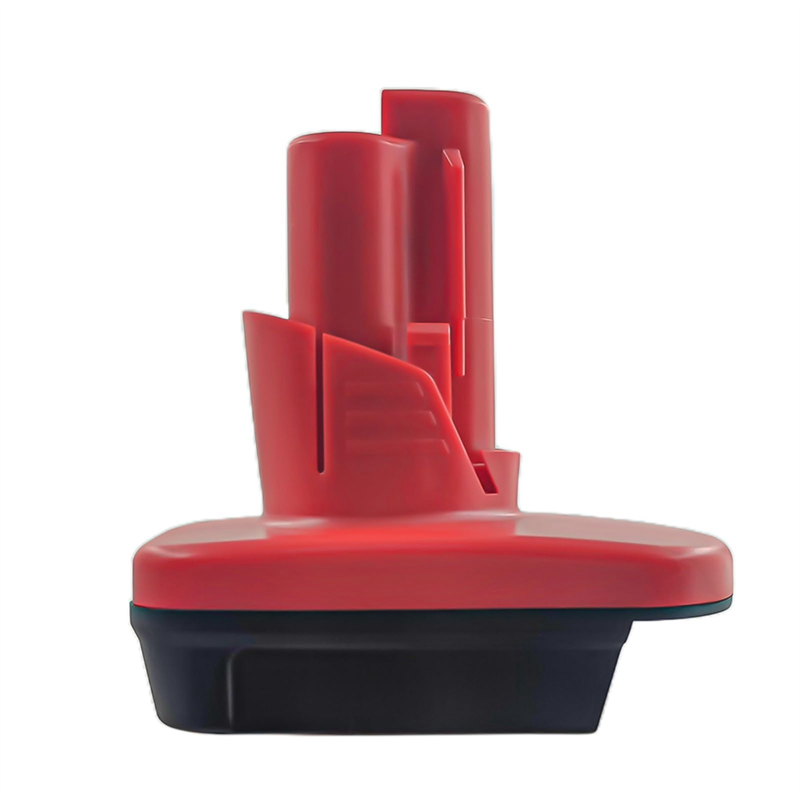 ABKY-DM20M12 Akku-Adapter für Dewalt 20 V für Milwaukee 18 V M18 Akku, umwandelbar in für Milwaukee 12 V M12 Akku-Werkzeuge