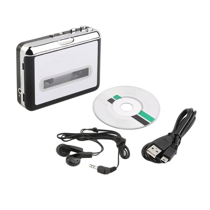 Reproductor de Cassette USB Walkman, captura de Cassette USB a MP3, convertidor de cinta de captura de Cassette USB a MP3