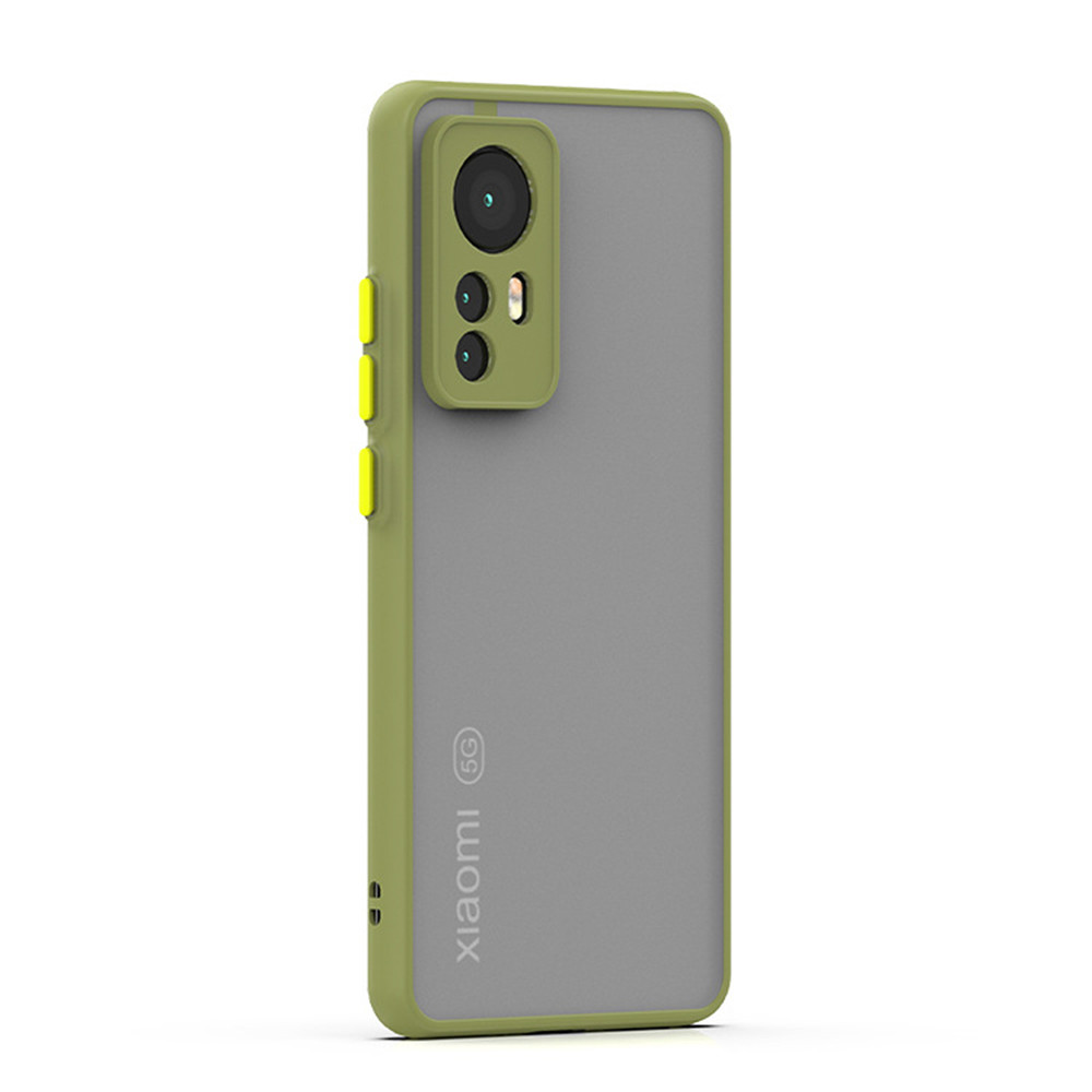 Original Armor Shockproof Cover for Xiaomi Mi 12 12S 12X 12T 13 Pro Mi12 Lite NE Mi 13 13T Pro Mi13 Lite 5G Case: aluminum / green
