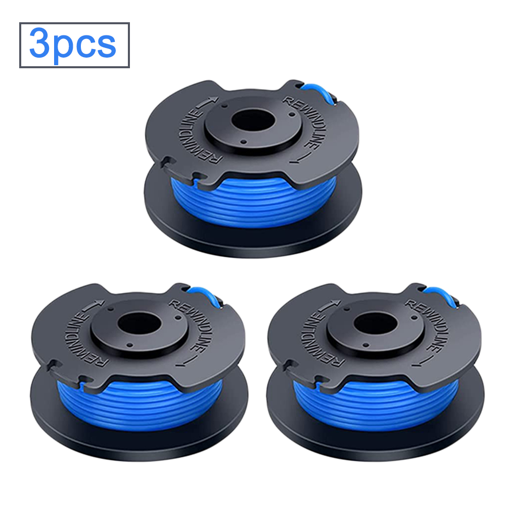 Carrete y línea para Ryobi One +, cortacésped inalámbrico, cortacésped, carrete para Ryobi AC14RL3A/AC14HCA: Granate