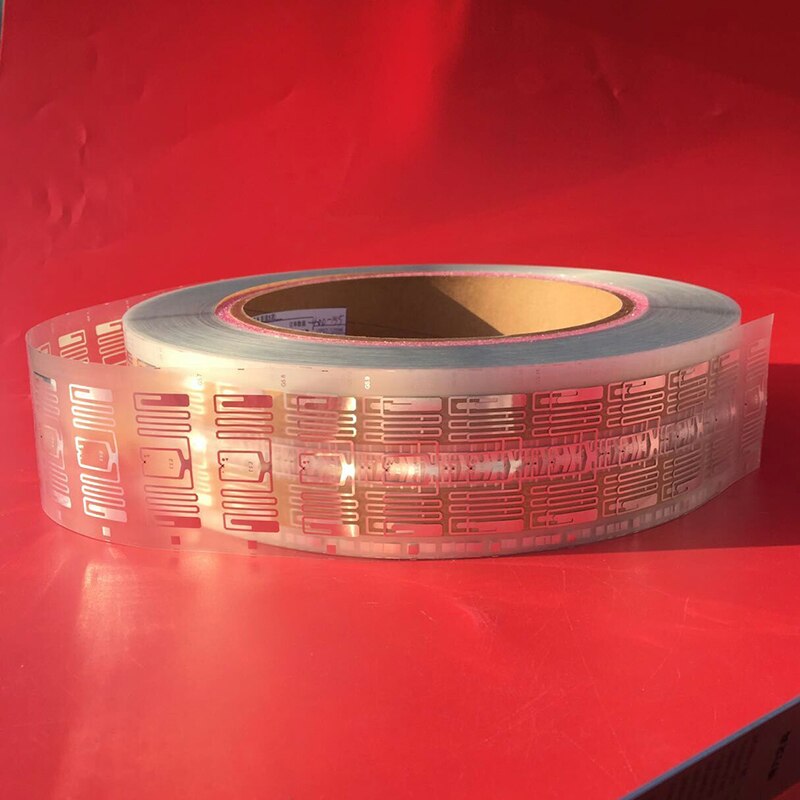 100PCS 860-960MHz RFID electronic tag UHF Impinj E53 Ultra high frequency band adhesive Clothing tag RF tag AZ-E53