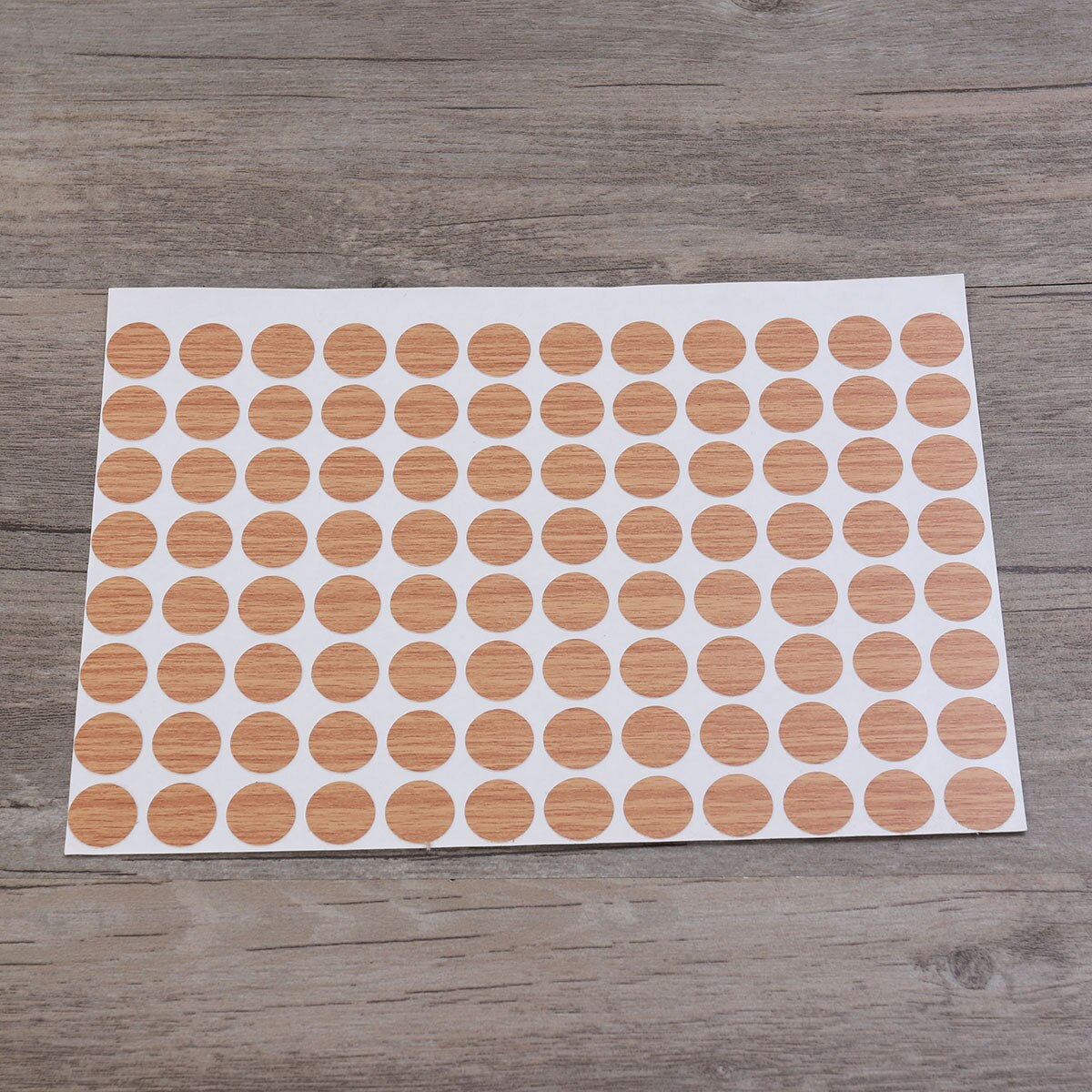 Cache-trou de vis étanche antidérapant, autocollants décoratifs (01) de 15mm, 96 pièces/feuille