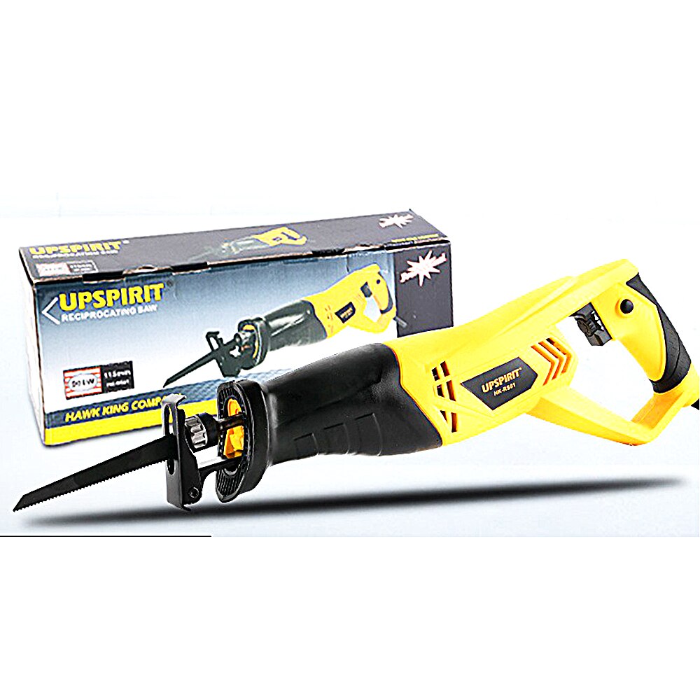 900W Reciprozaag Met Blades Elektrische Zaag 6 Snelheden Jigsaw Woodcutting Power Boor Diy Elektrische Gereedschap Power Tool