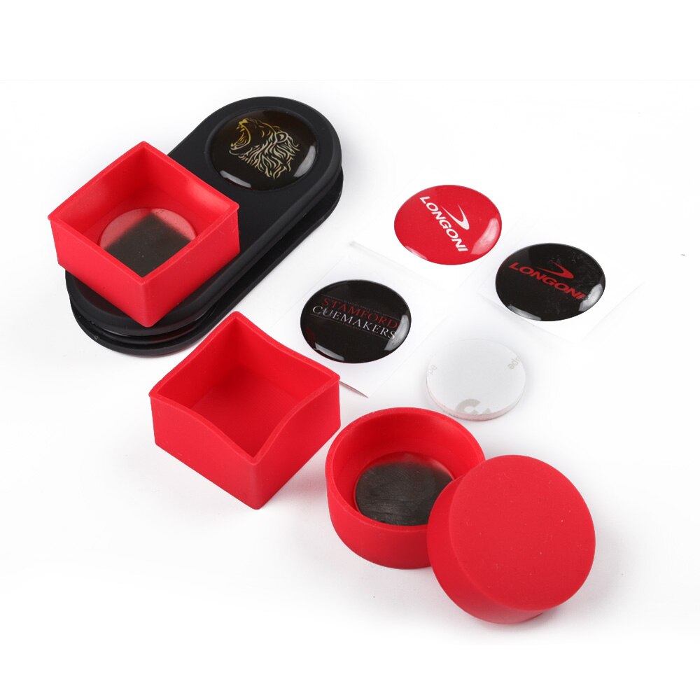 TAOM – porte-craie magnétique de billard, plusieurs formes, support de pointes de billard, accessoires de billard, de billard, de Snooker, Styles populaires: B