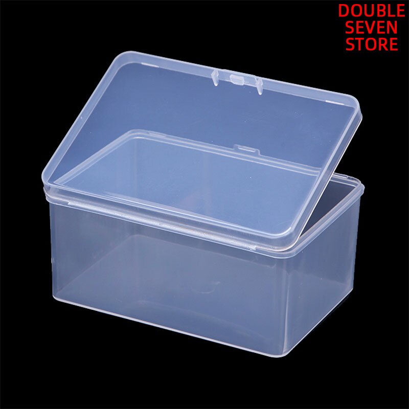 11cm Rectangle PP plastic box thicken with cover hardware screw parts storage box QTY 1PCS