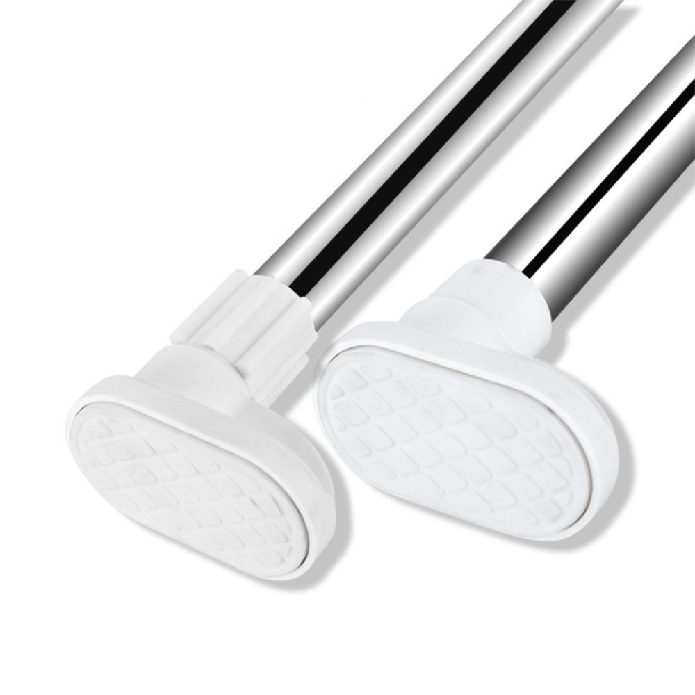 Rvs Telescopische Staaf Gordijn Staaf Kleren Staaf Douchegordijn Staaf Ondersteuning Staaf Punch Quick Installatie Bar Garderobe