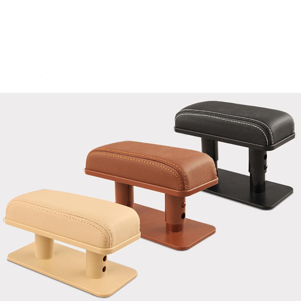 Reposabrazos Universal ajustable para coche, soporte para codo izquierdo, almohadilla antifatiga, cojín para aliviar la fatiga del brazo del conductor, accesorios interiores