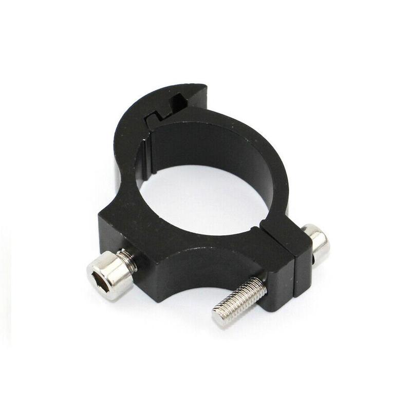 Aluminium legierung Fahrrad Licht Halfter Elektrische Motorrad Klemme Erweiterung LED Taschenlampe Clip Klemme rotierend Scheinwerfer Halterung