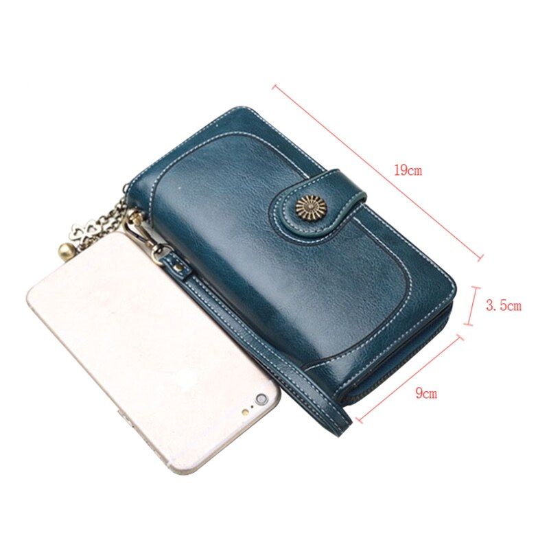 Large Capacity Women Wallets Pu Leather Female Purses Long Clutch Multifunctional Zipper Hasp Purse Phone Wallet Card Holder