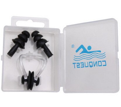 Neusspalk oordopjeshoesje in doosje zwemaccessoires oordopjes 4519