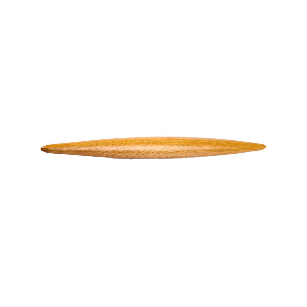 Kagerulle bøg træ ikke-klæbende køkken bageværktøj tilbehør til hjemmet nudel dumpling dej kage butik: 30 x 2.6cm