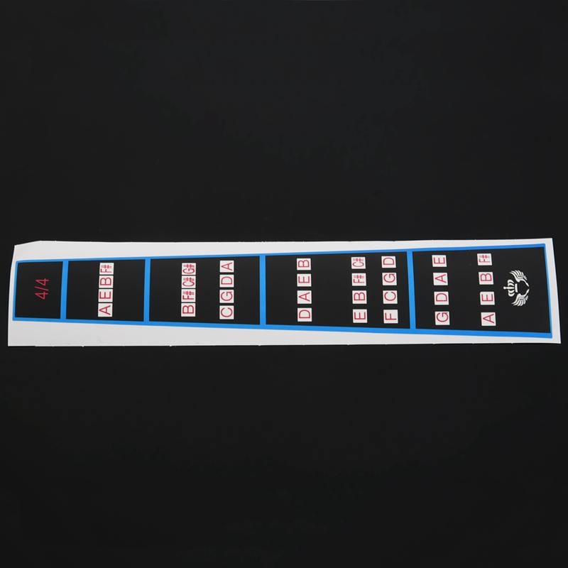 -Violin Finger Guide /Fingerboard Sticker Fret guide Label Finger Chart For Size 4/4