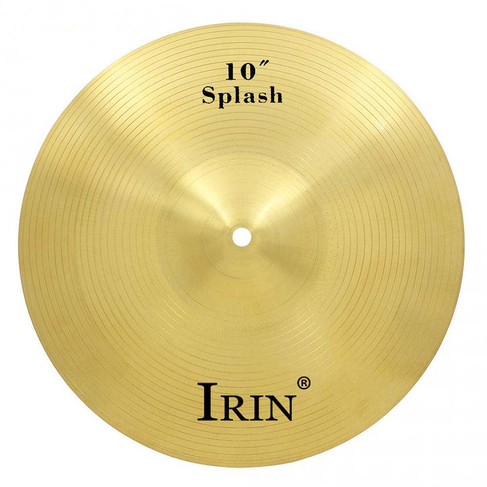10 / 12 / 14 / 16 Inch Brass Alloy Splash Crash Cymbal Drum for Percussion Instruments Beginner / Performance